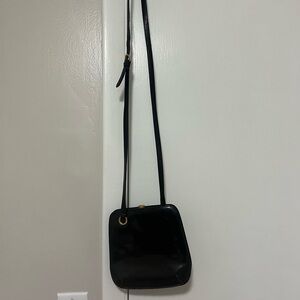Women’s Black Genuine Italian Leather Crossbody